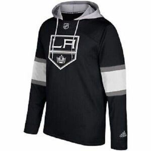 L.A. Kings Adidas Men's Pullover Hoodie Hockey NHL 739FA Size Men's Small 2017